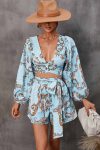 V-Neck-Floral-Print-Cut-Out-Rompers-1