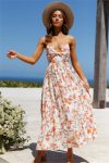 V-Neck-Floral-Print-Ruched-Cami-Dress-2