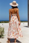 V-Neck-Floral-Print-Ruched-Cami-Dress-2