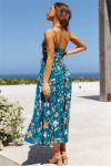 V-Neck-Floral-Print-Ruched-Cami-Dress-2