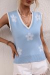 V-Neck-Sleeveless-Floral-Knit-Tops-18