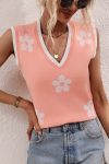 V-Neck-Sleeveless-Floral-Knit-Tops-18