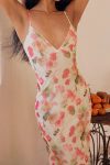 V-Neck-Spaghetti-Straps-Floral-Dress-1