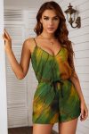 V-Neck-Spaghetti-Straps-Printed-Rompers-1