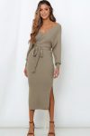 V-Neck-Tie-Front-Knitted-Midi-Dress-4