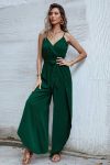 V-Neck-Waisted-Slit-Jumpsuits-6