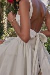 White-Backless-Tie-back-Ruched-Dress-3