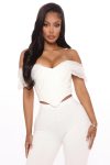 White-Off-Shoulder-Mesh-Corset-Crop-Top-3