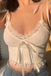 White-Tie-straps-Lacework-Cami-Crop-Top-2