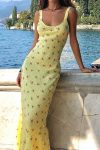 Yellow-Scoop-Neck-Floral-Tank-Dress-2